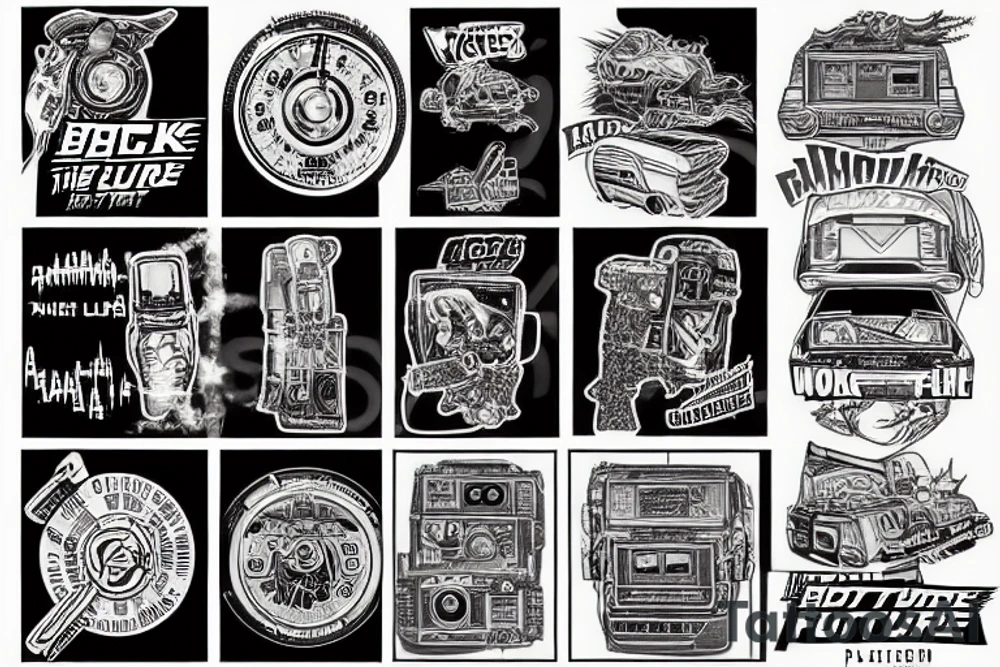 Back to the future tattoo idea