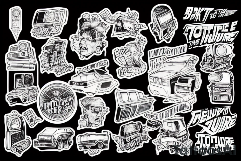 Back to the future tattoo idea