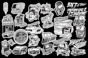 Back to the future tattoo idea