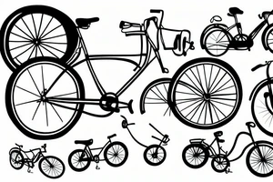 bicycle tattoo idea