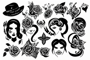 Mirror tattoo idea