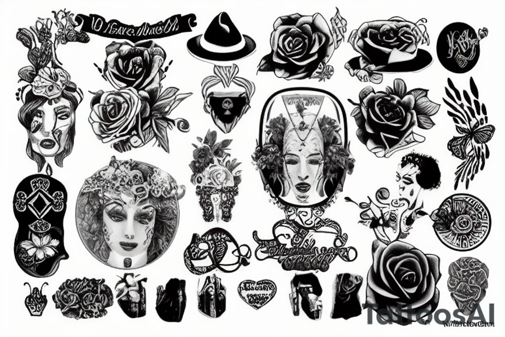 Mirror tattoo idea