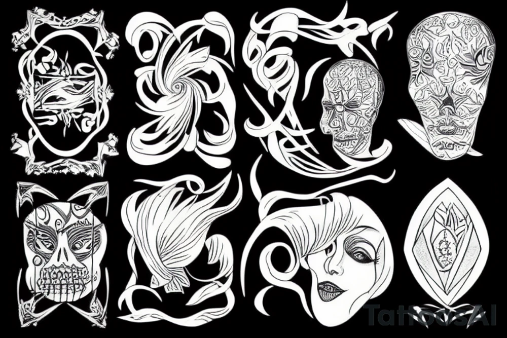 Mirror tattoo idea