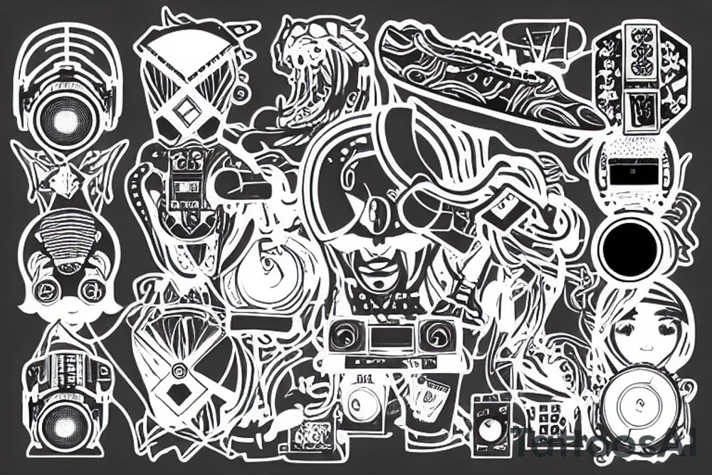 electronic music producer tattoo idea