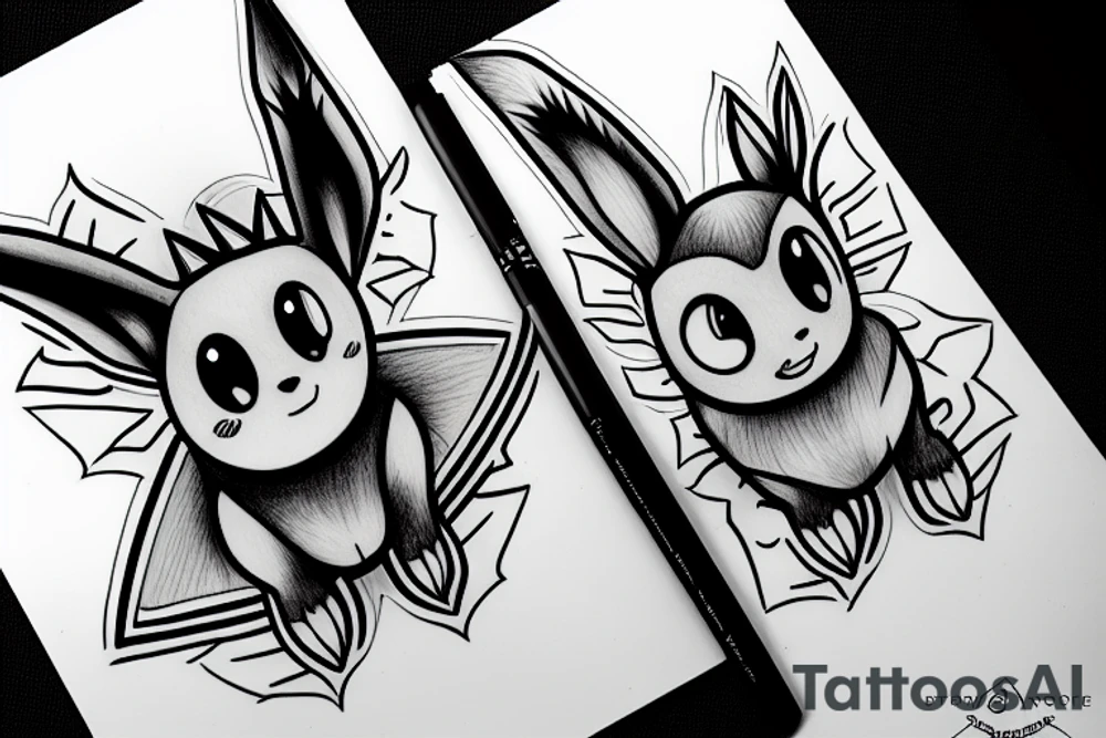 eevee tattoo idea