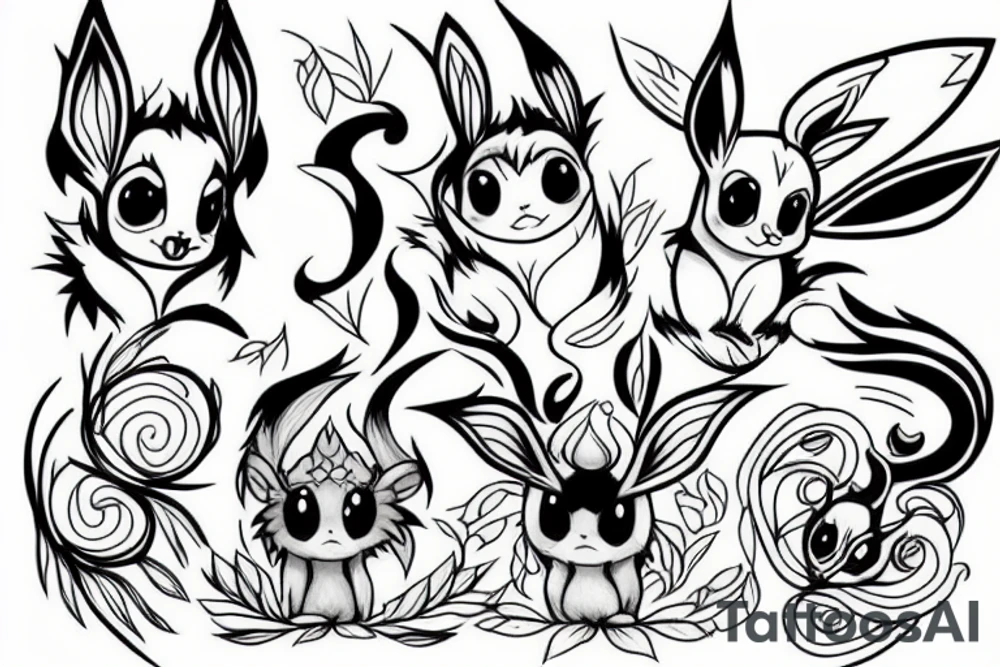eevee tattoo idea