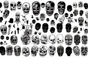 body touch love scary tattoo idea