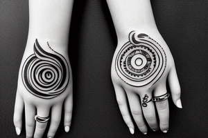 a ring tattoo idea
