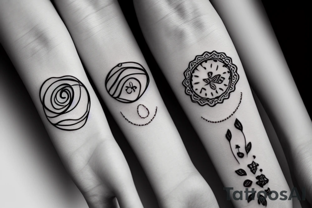 a ring tattoo idea