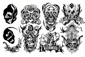 a ghost tattoo idea