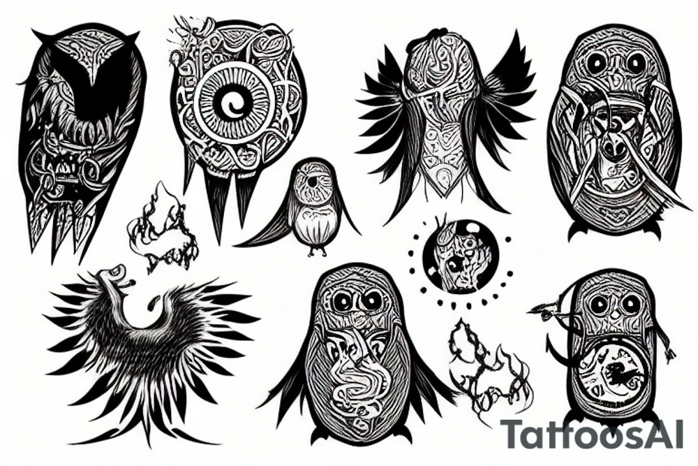 Huggin and Munin tattoo idea