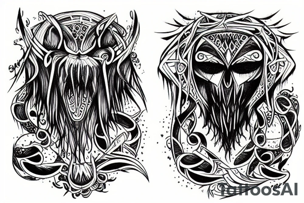 Huggin and Munin tattoo idea