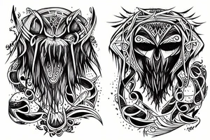 Huggin and Munin tattoo idea