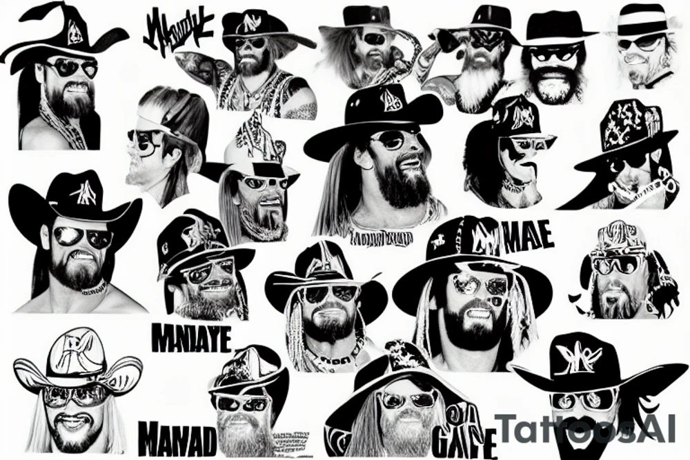 Macho Man Randy Savage tattoo idea