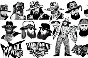 Macho Man Randy Savage tattoo idea