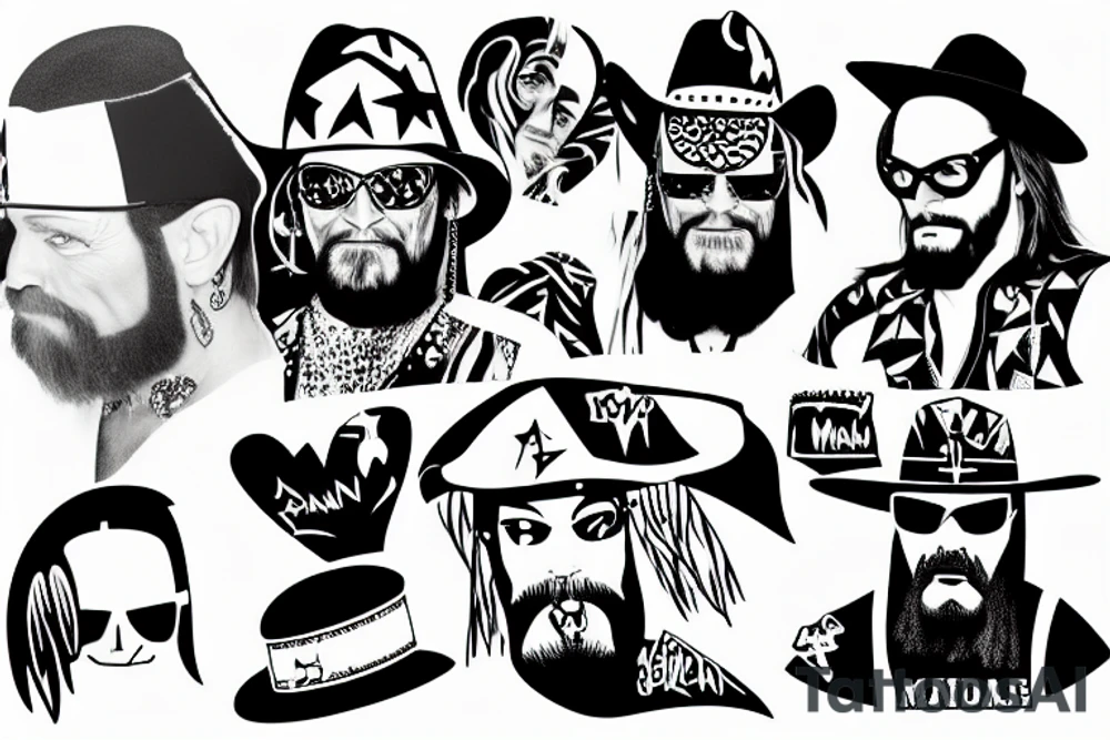 Macho Man Randy Savage tattoo idea