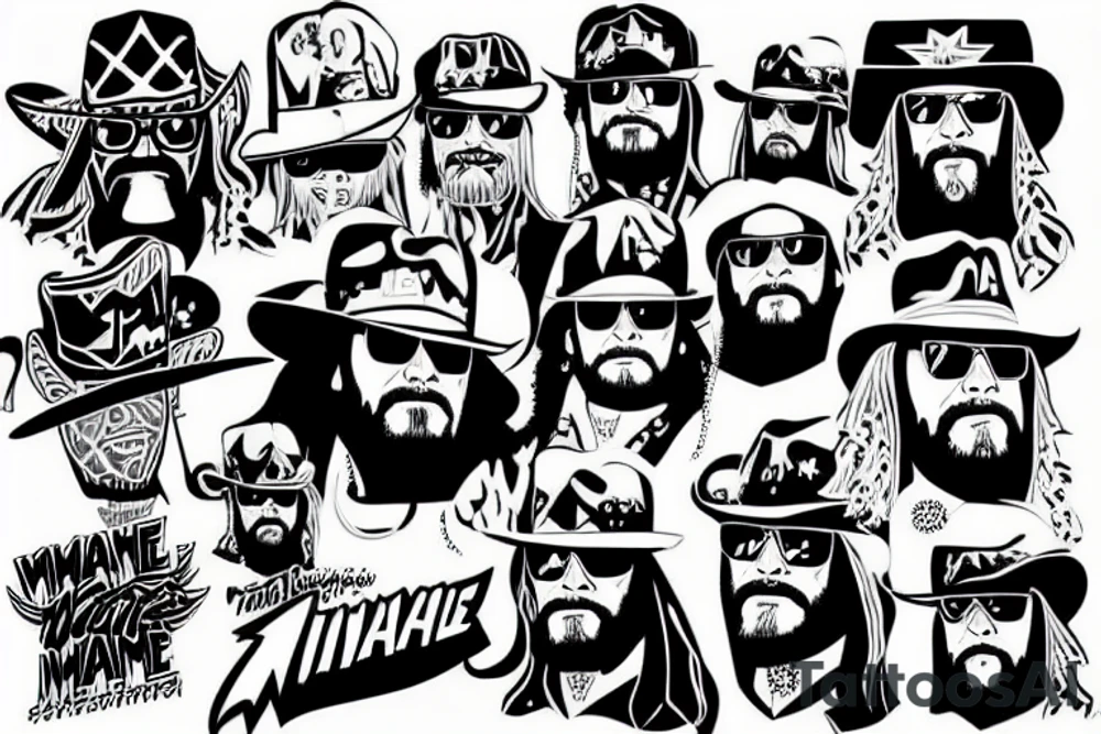 Macho Man Randy Savage tattoo idea