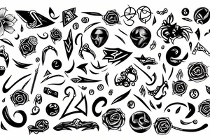 Mauri symbols tattoo idea