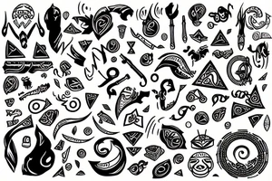 Mauri symbols tattoo idea