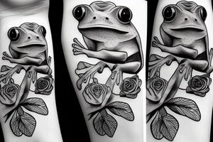 frog princess tattoo idea