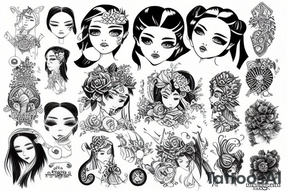 Maika & Paika tattoo idea