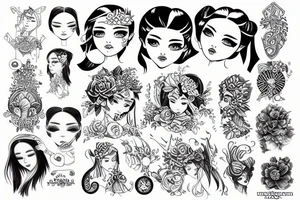Maika & Paika tattoo idea