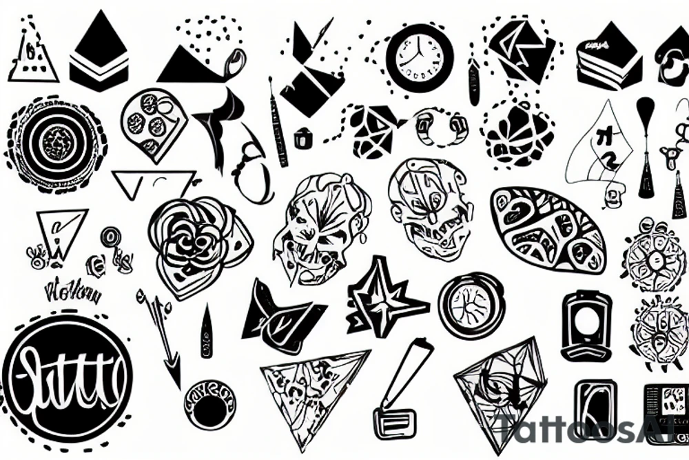 probability distribution tattoo idea