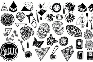 probability distribution tattoo idea