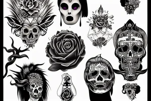 Dios del sol tattoo idea