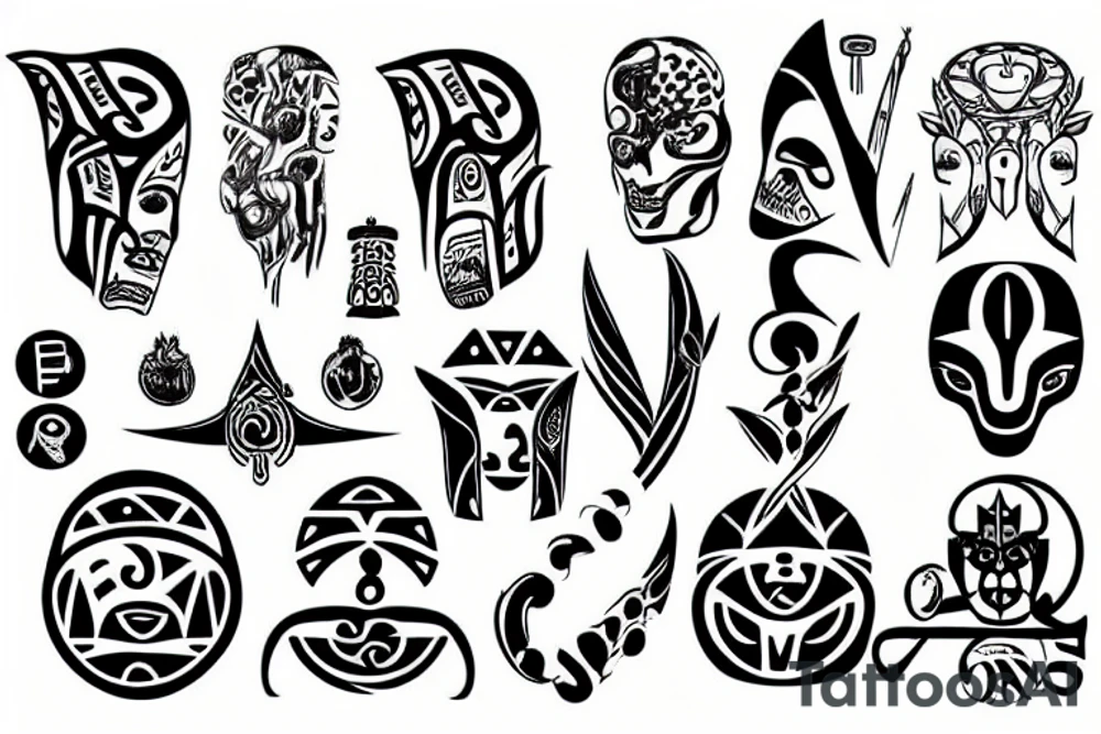 inca symbol ancle tattoo idea