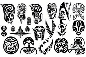 inca symbol ancle tattoo idea