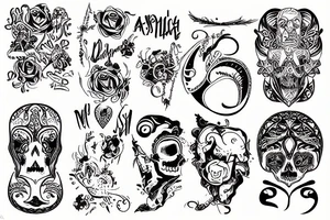 A Arschgeweih tattoo idea