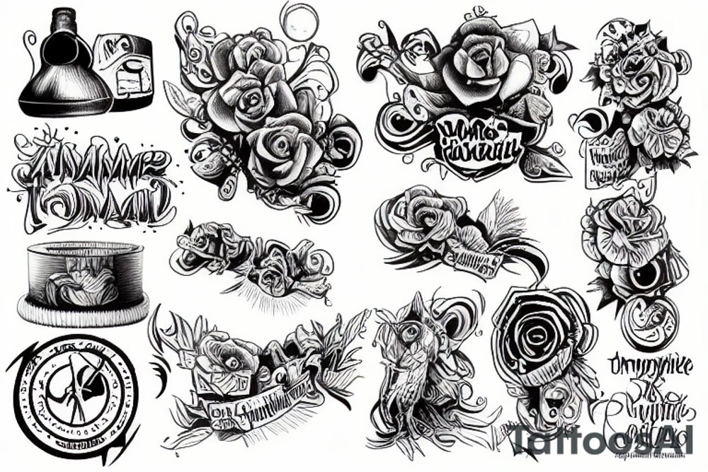 A tramp stamp tattoo idea