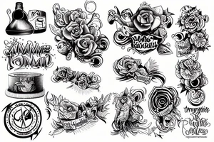 A tramp stamp tattoo idea