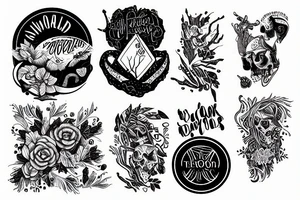 Two roads diverged in a yellow wood tattoo idea