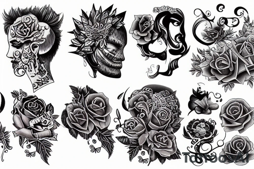 model tattoo idea