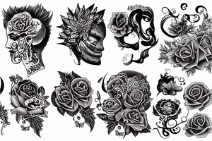 model tattoo idea