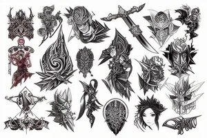Final Fantansy
Power, Sword tattoo idea