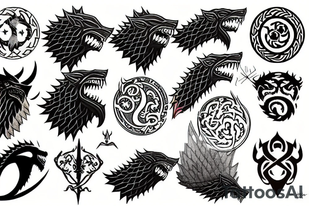 Game of Thrones tattoo idea