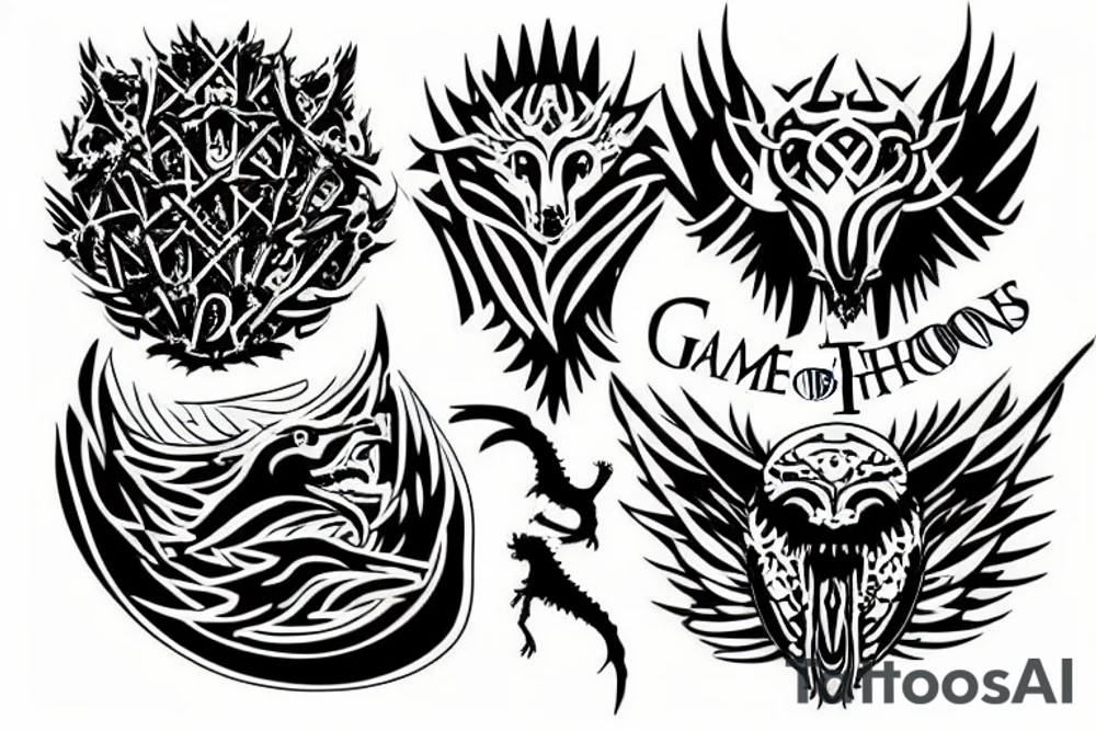 Game of Thrones tattoo idea