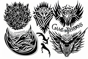 Game of Thrones tattoo idea