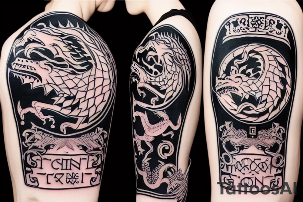 Game of Thrones
China tattoo idea