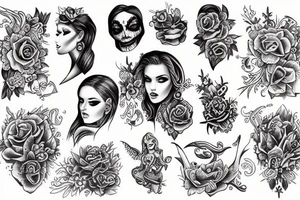 model tattoo idea
