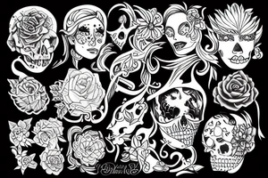 model tattoo idea