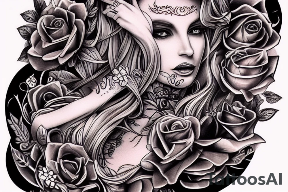 most beautiful car tattoo idea