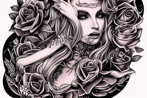 most beautiful car tattoo idea