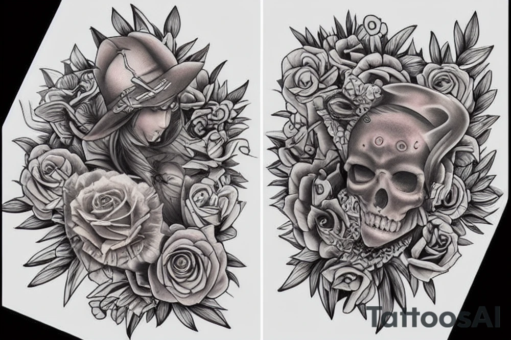 most beautiful car tattoo idea