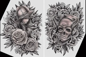 most beautiful car tattoo idea