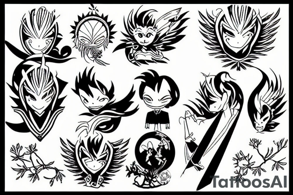 Phoenix tattoo idea