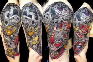 digimon season 1 shield crest tattoo idea